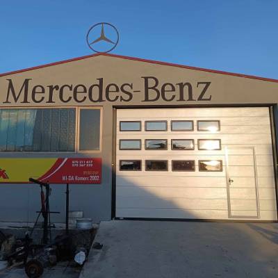 Индустриски гаражни врати – завршен проект / Industriski garazni vrati – zavrsen proekt